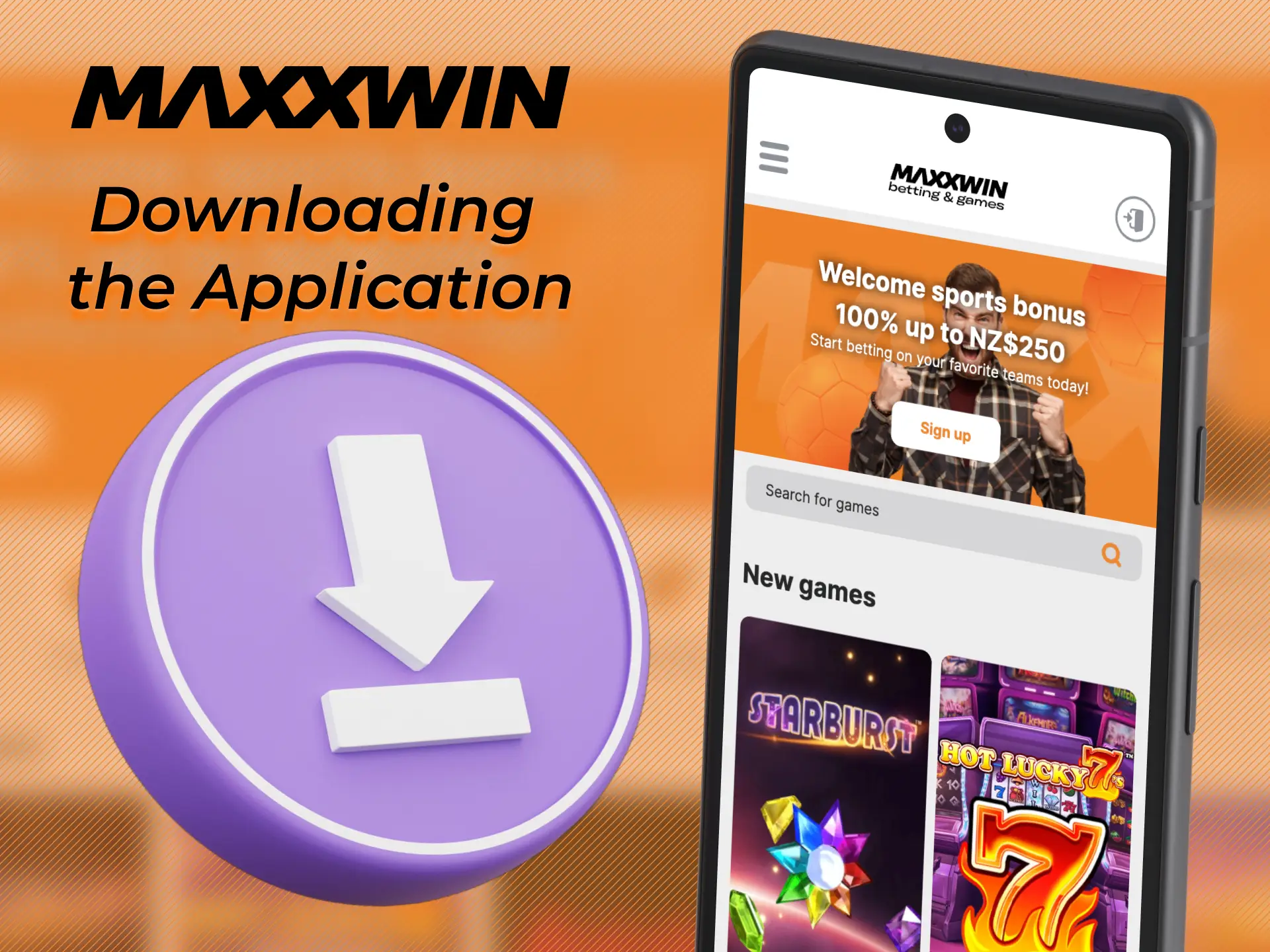 Many players who bet on sports at Maxxwin use a smartphone.