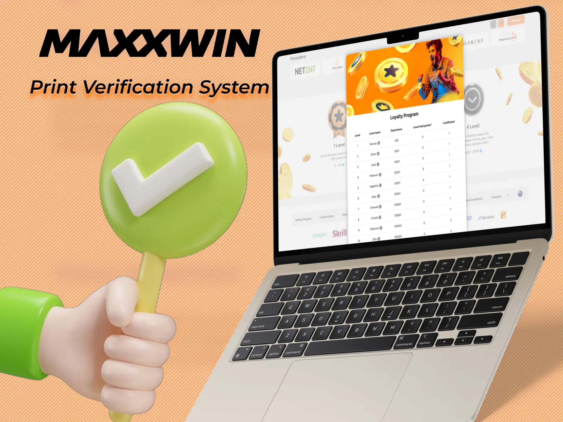 Print verification system at Maxxwin.