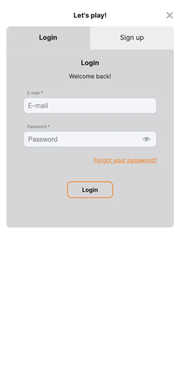 Click on the button for authorization at Maxxwin.