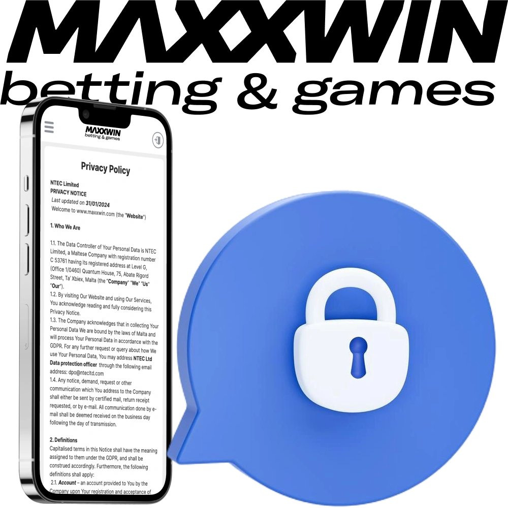 Every player on the official Maxxwin website agrees to the privacy policy.