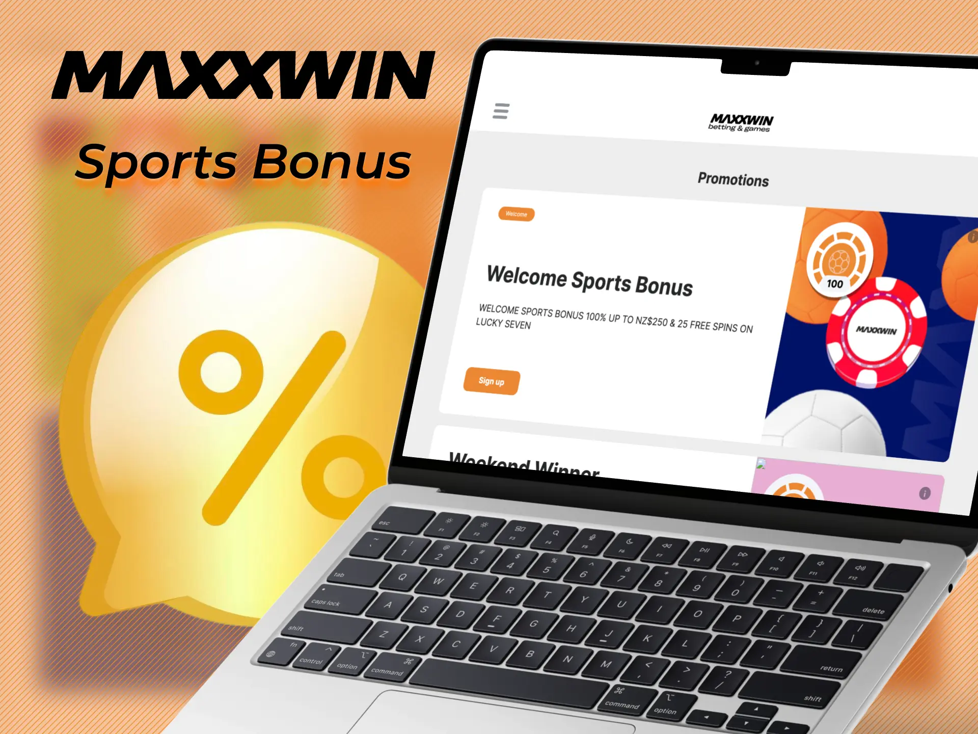 Choose a bonus for the sport at Maxxwin.